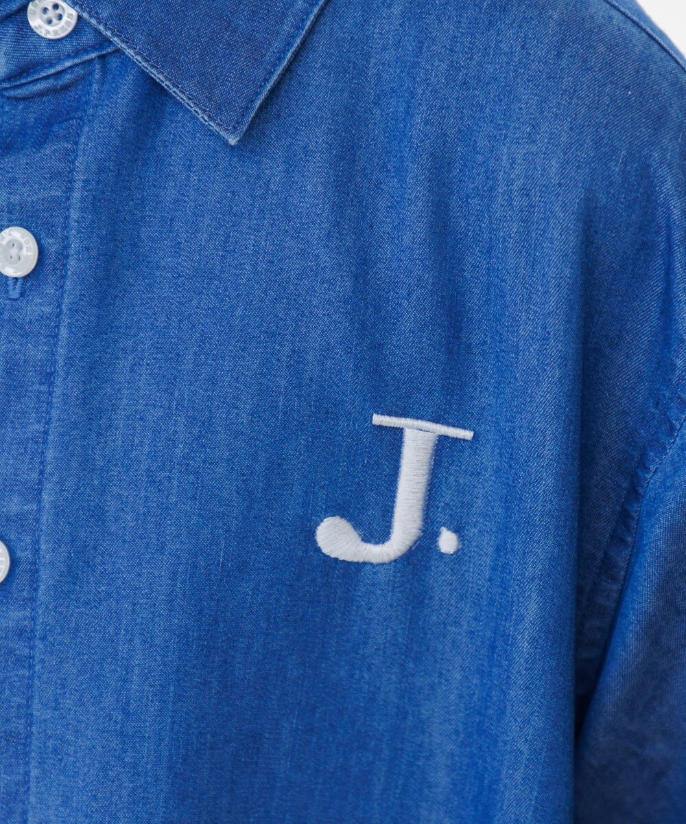 J.PRESS KIDS 【100-130cm】4.5オンス TC デニム 半袖シャツ 