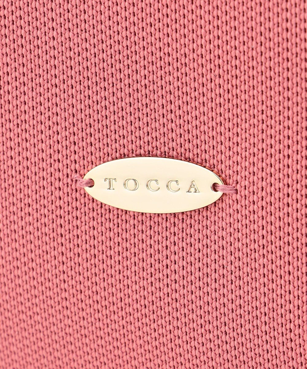 TOCCA 【大人百花掲載】【A4サイズ対応】RHYTHM OF PEARL KNITBAG ニットバッグ 