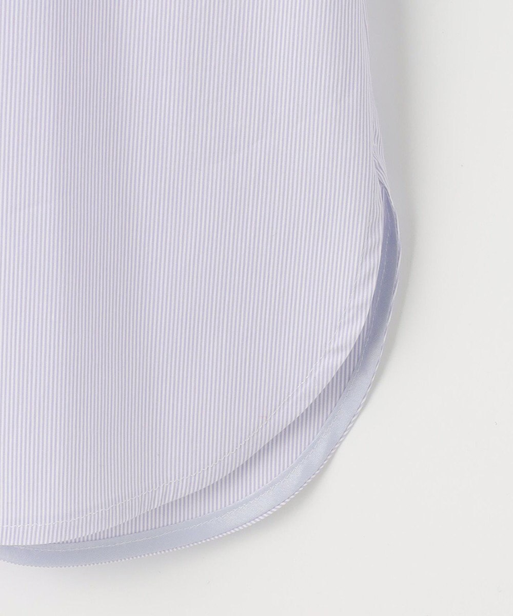 J.PRESS LADIES 【洗える】 BEZ VEGA フリル ストライプ ブラウス 