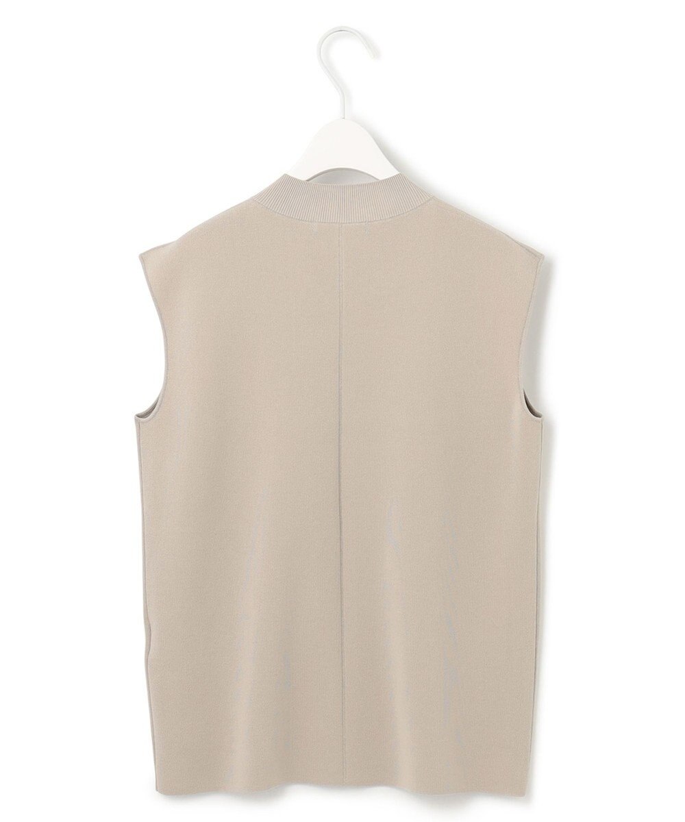 ICB 【洗える】 ドライコットンアセテート ノースリーブプルオーバー 