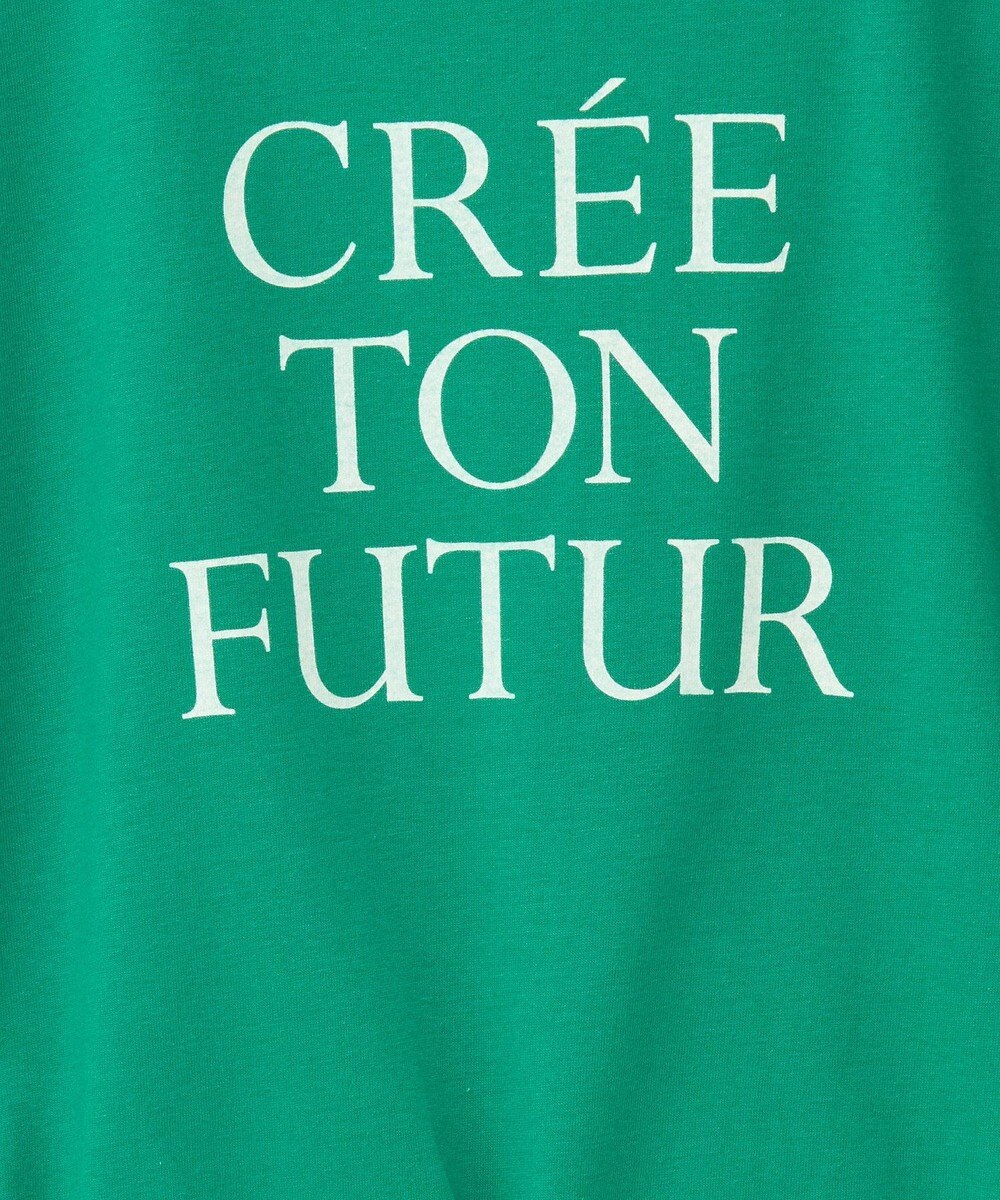 Green Parks ウエストドロストドッキングロゴプルオーバー 