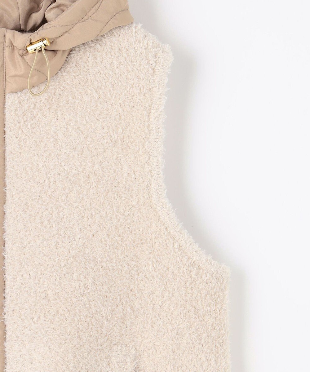 ANY L 【手洗い可】キルトコンビベスト 