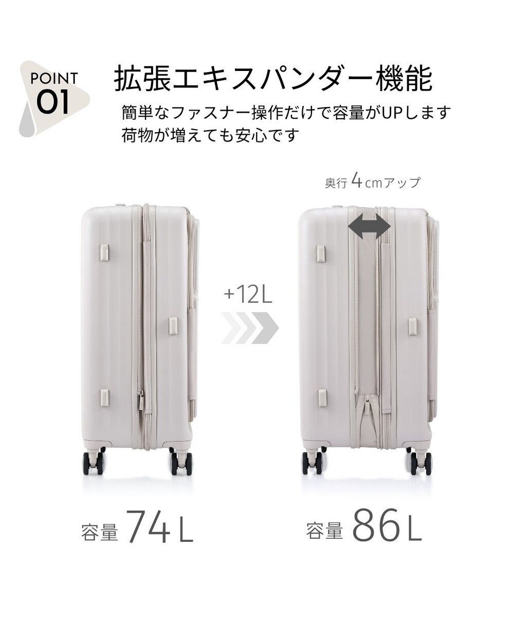 Samsonite アメリカンツーリスター スーツケース 74L(/86L) トラント スピナー68 TRANTO 
