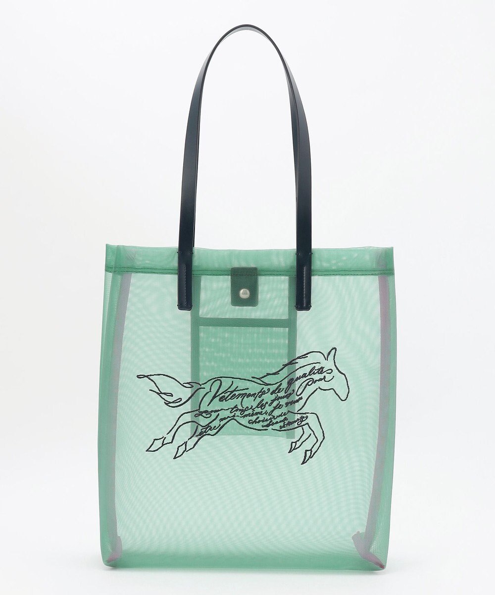 自由区 ホースメッシュトート バッグ 