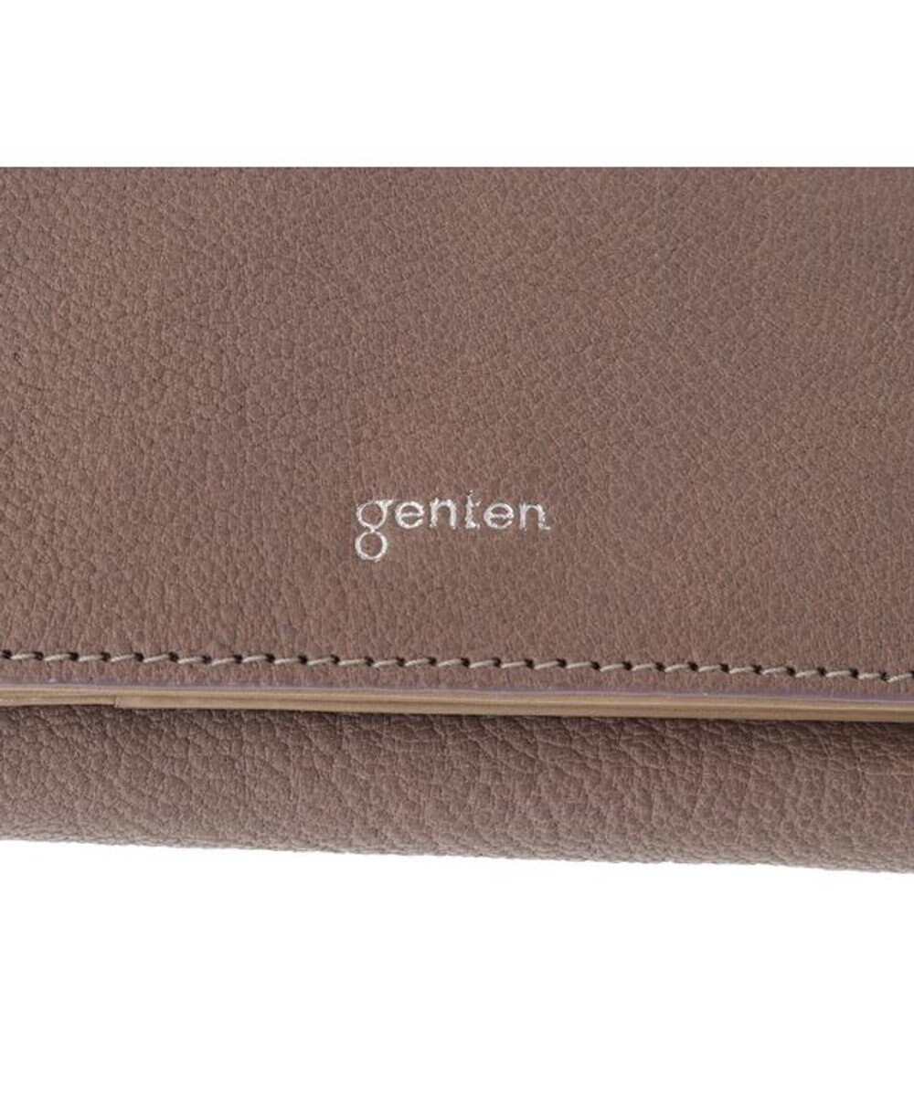 genten 【新型】フレスコ 三つ折り財布 