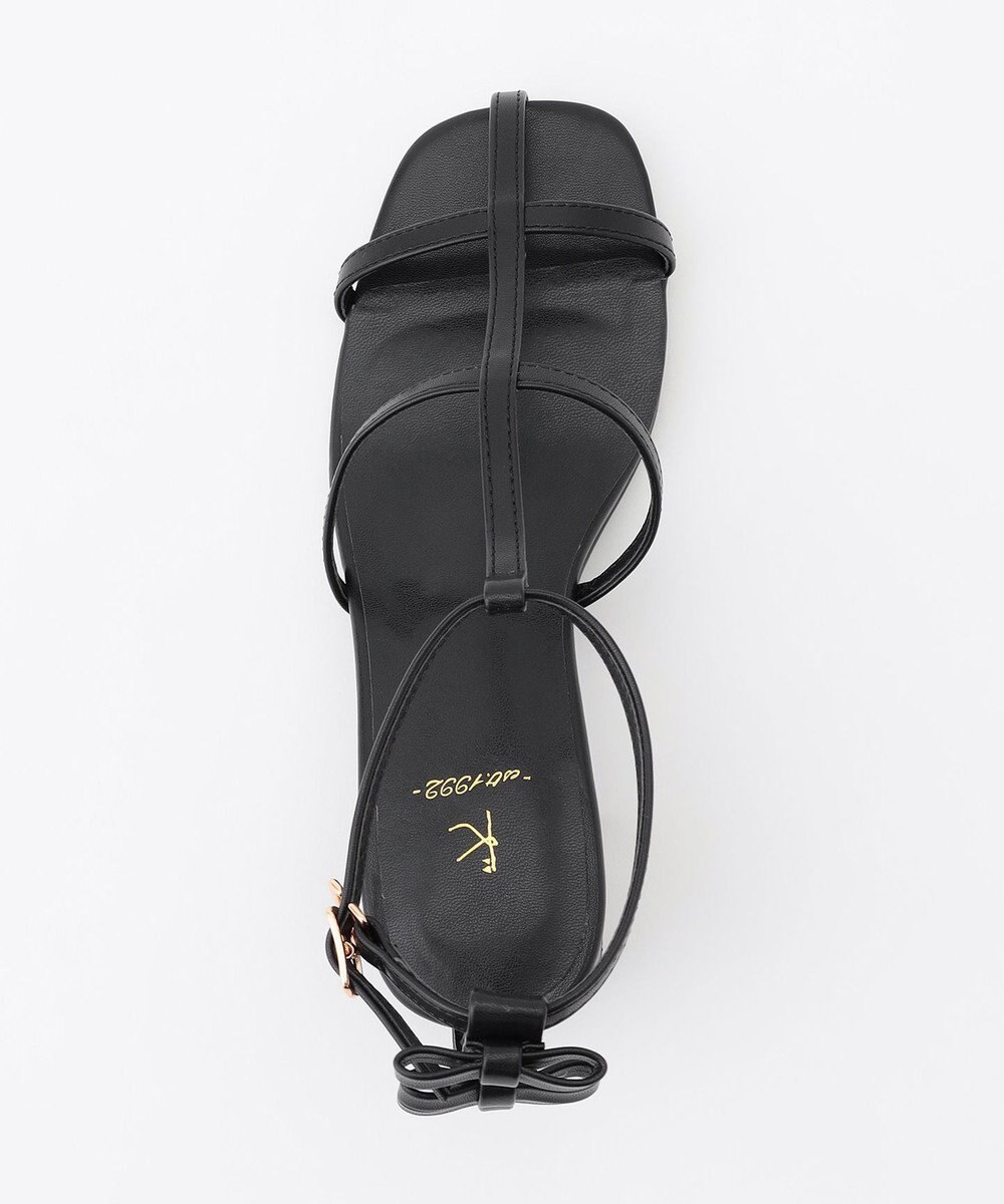 組曲 ナローベルト リボンサンダル 