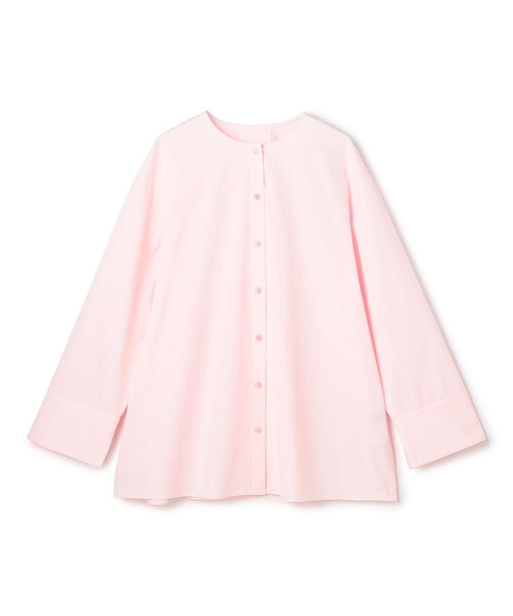 UNFILO L 【WEB限定カラー】バックリボン イージーケアシャツ 