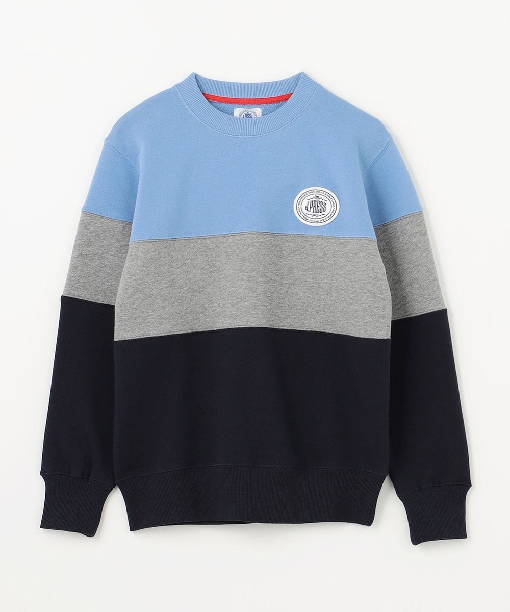 J.PRESS KIDS 【140-170cm】COMBI トリコロール トレーナー 