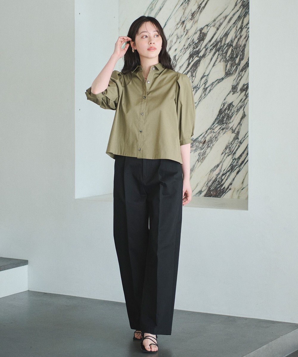 #Newans 素材が変わり新登場！ウエスト調整可ワイドチノパンツ 