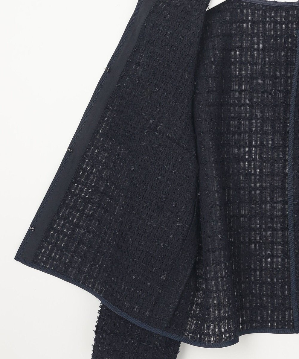 ANY SIS L リボンヤーンシアーツイード ジャケット 