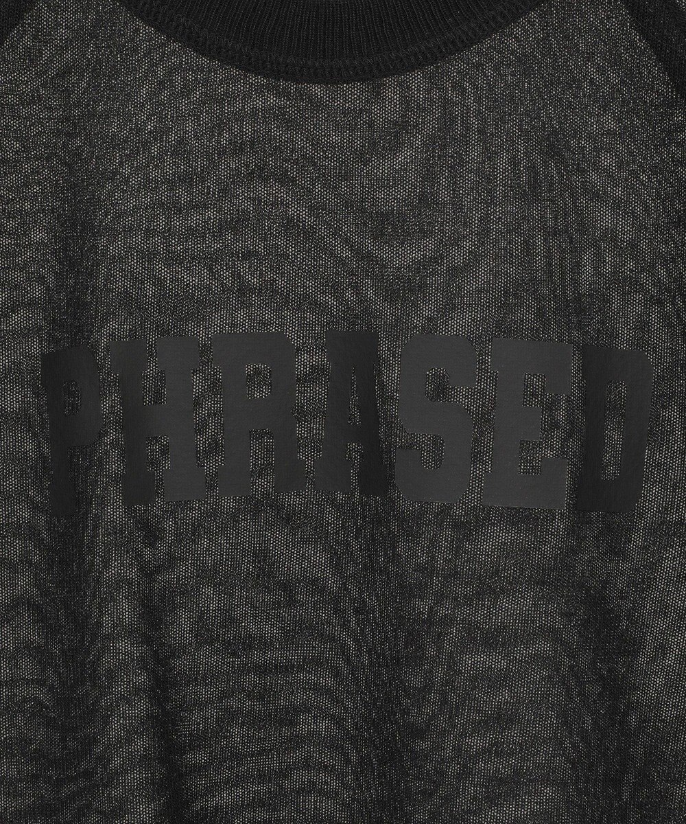 AMERICAN HOLIC プリントロゴシアーニットプルオーバー 