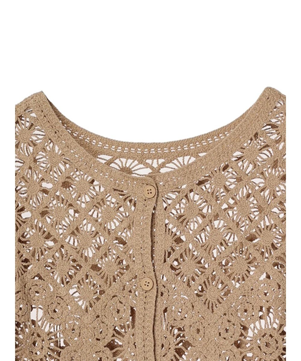 Green Parks ・ＳＵＧＡＲ　ＳＰＯＯＮ　２ｗａｙクロシェカーディガン 