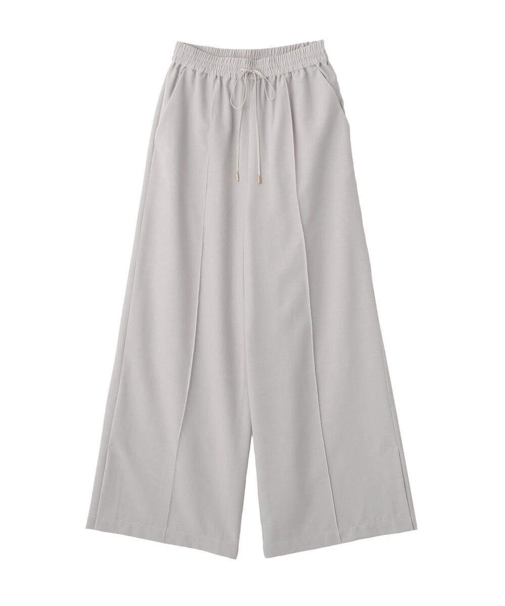 YECCA VECCA 【UVカット】サラサライージーワイドパンツ 