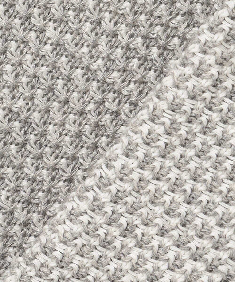 JOSEPH ABBOUD 【キングサイズ・軽くて洗える】ストローヤーンニット カーディガン 