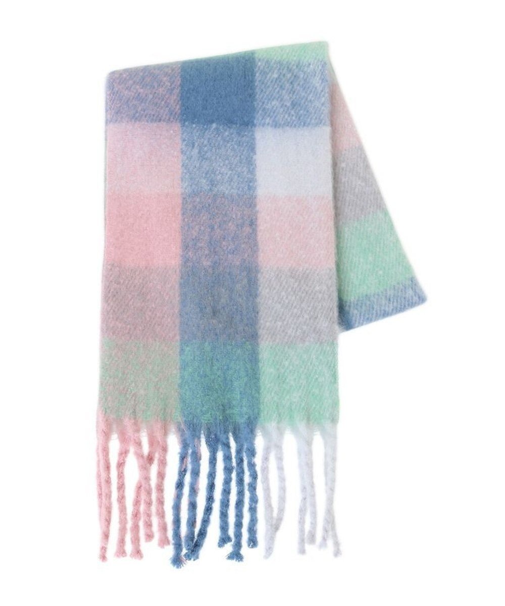 Green Parks ボリュームチェックマフラー 