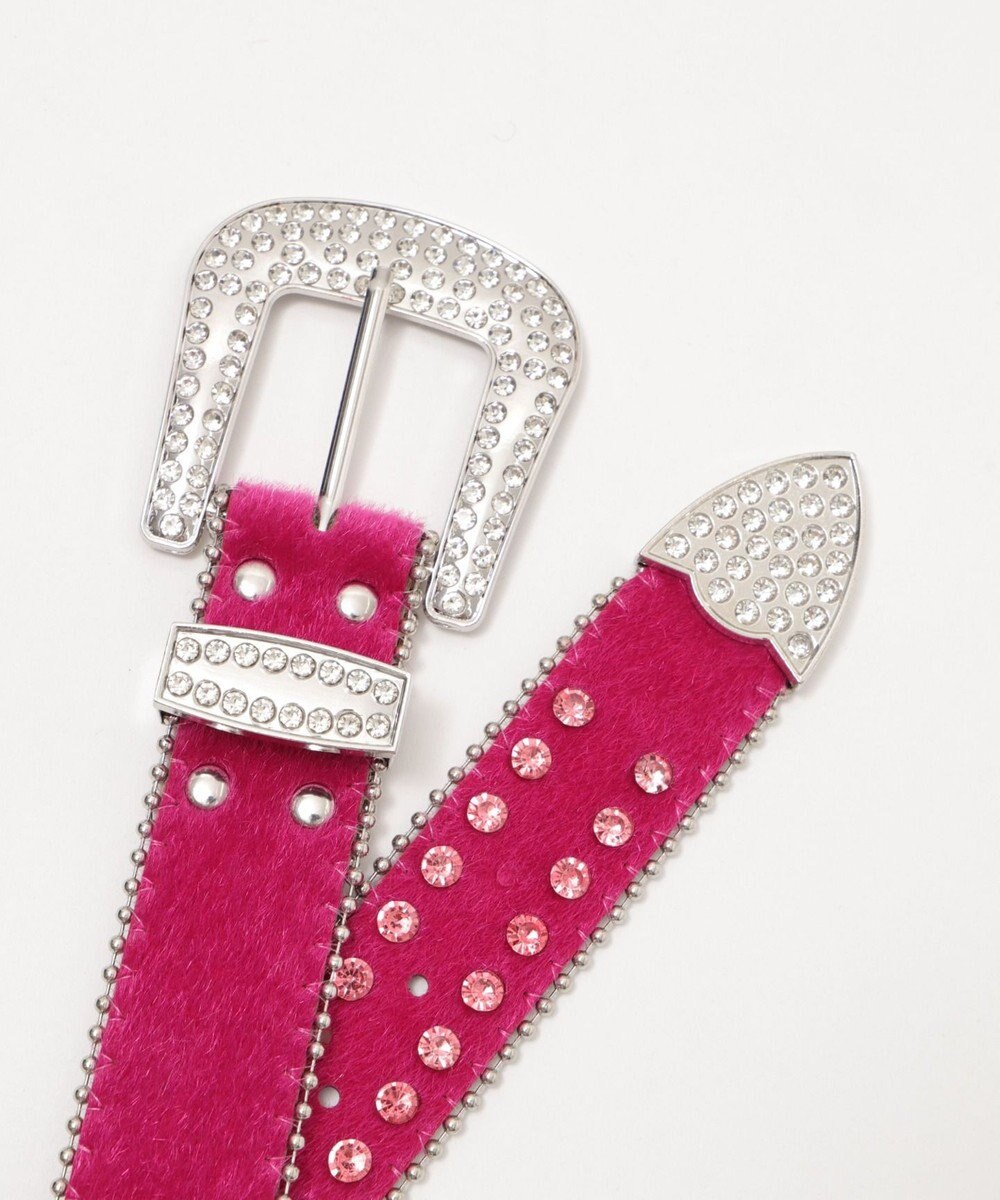 WEGO Lビジューラメシャギーベルト 