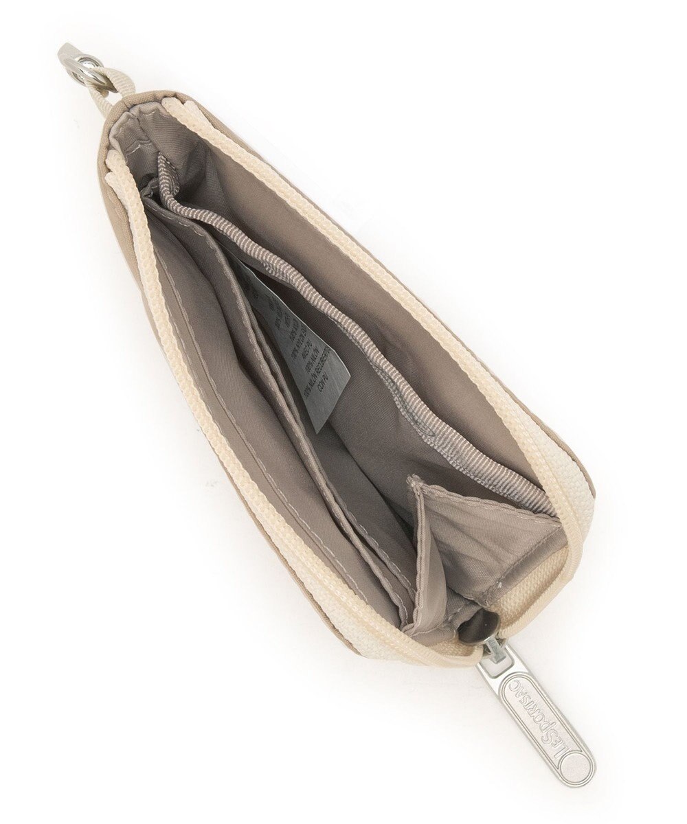 LeSportsac MULTI POUCH WRISTLET/ベージュ/ブラックシャイン/メレンゲ 