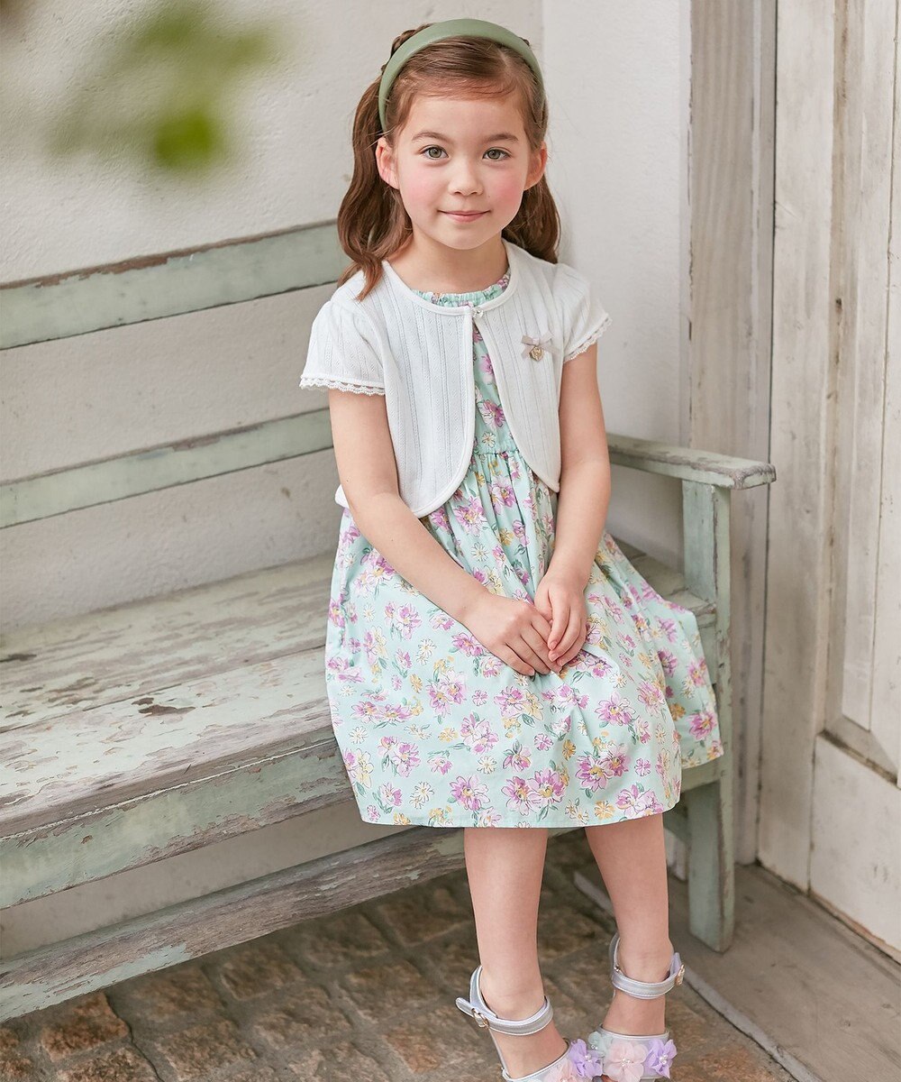 ANY KIDS 半袖 ボレロ 