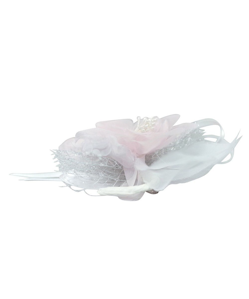 MIKI HOUSE HOT BISCUITS 【ミキハウス】 チュール付きコサージュ 