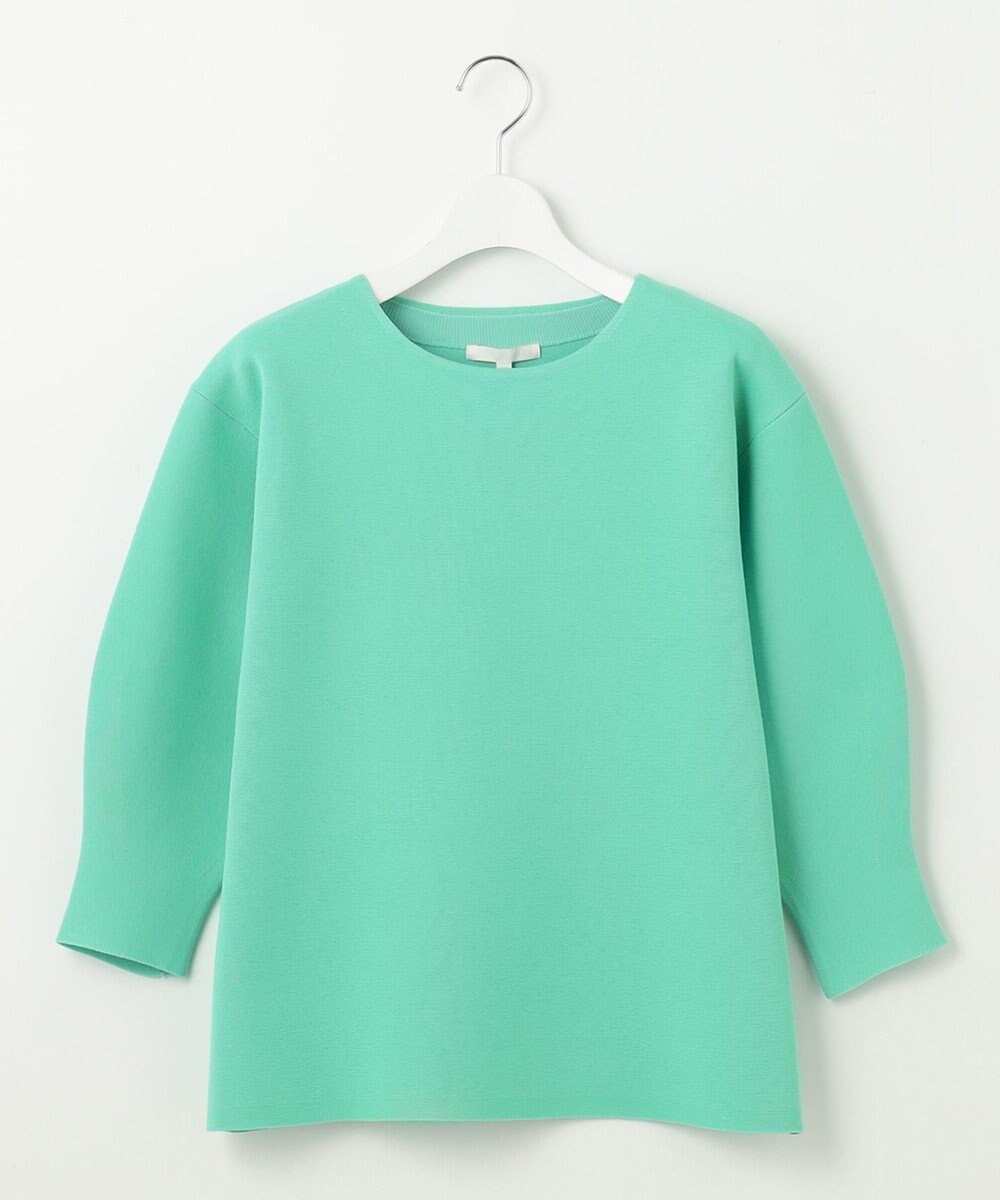 自由区 【WEB限定カラーあり・洗える】ドライコットンハイゲージプルオーバー ニット 