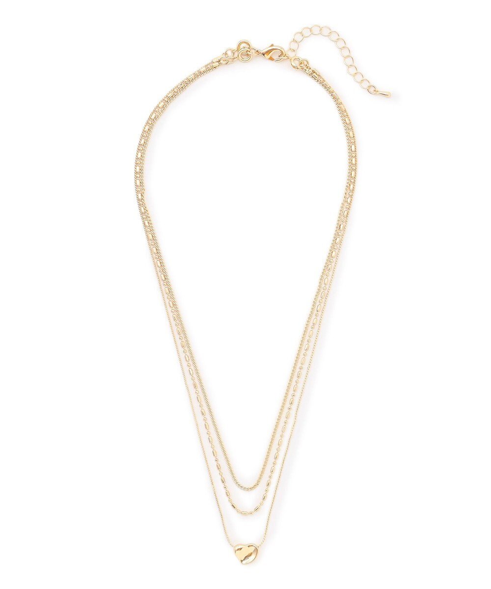 UNFILO マルチWAY 3連ネックレス 