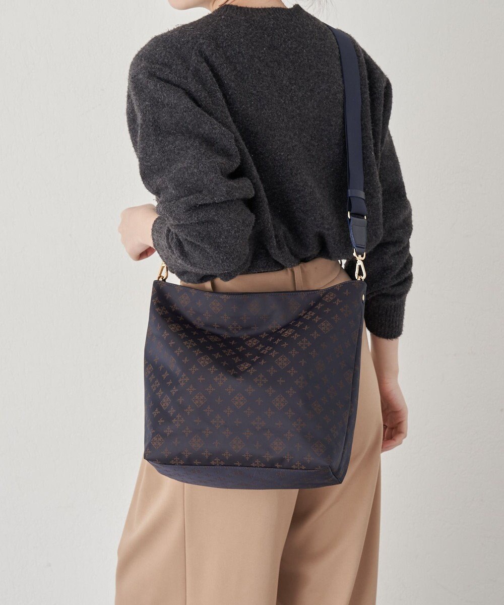 russet  ナイロンジャガード2WAYショルダーバッグ(CE-1693) 