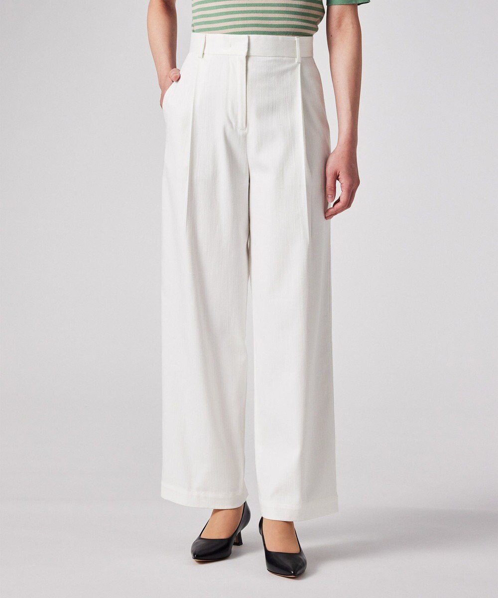 Paul Smith 【洗える】ワイド タック パンツ 