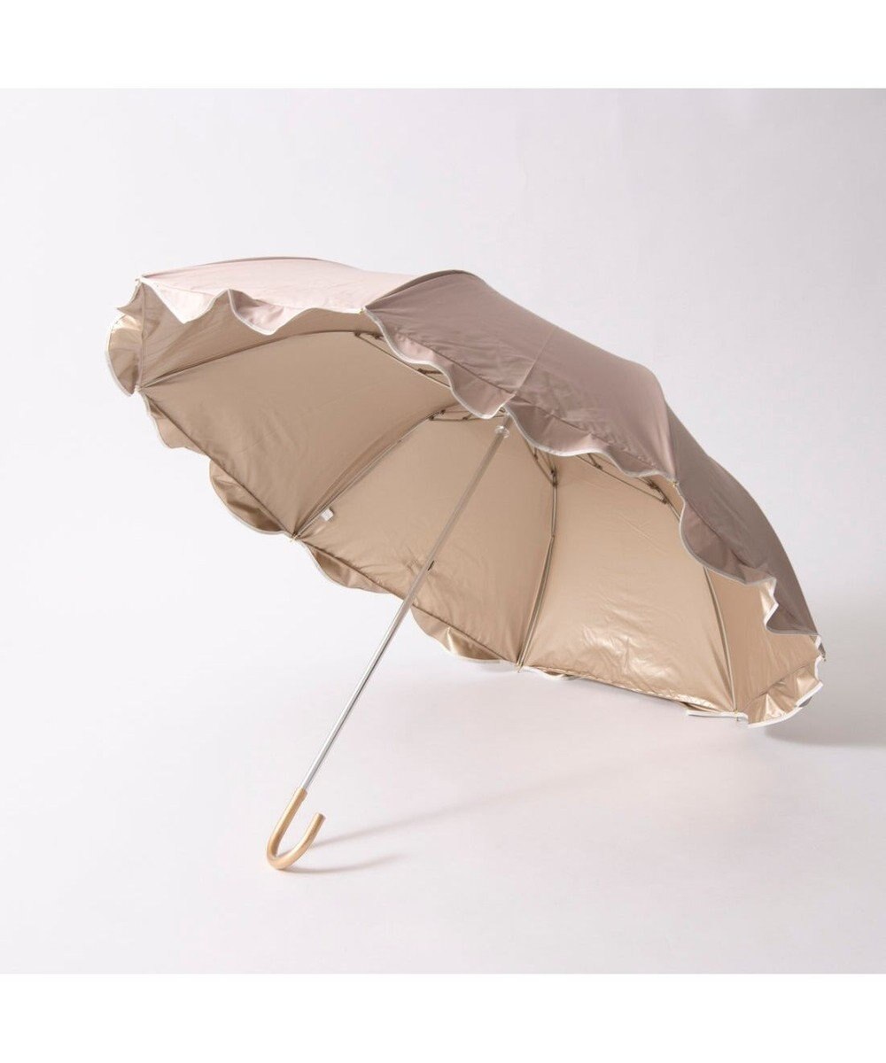 UNBILLION カシュネ cachenez / 【晴雨兼用】【日傘】 【UV カット率99.999.9％以上】PUへプラムトップレス折りたたみ傘 