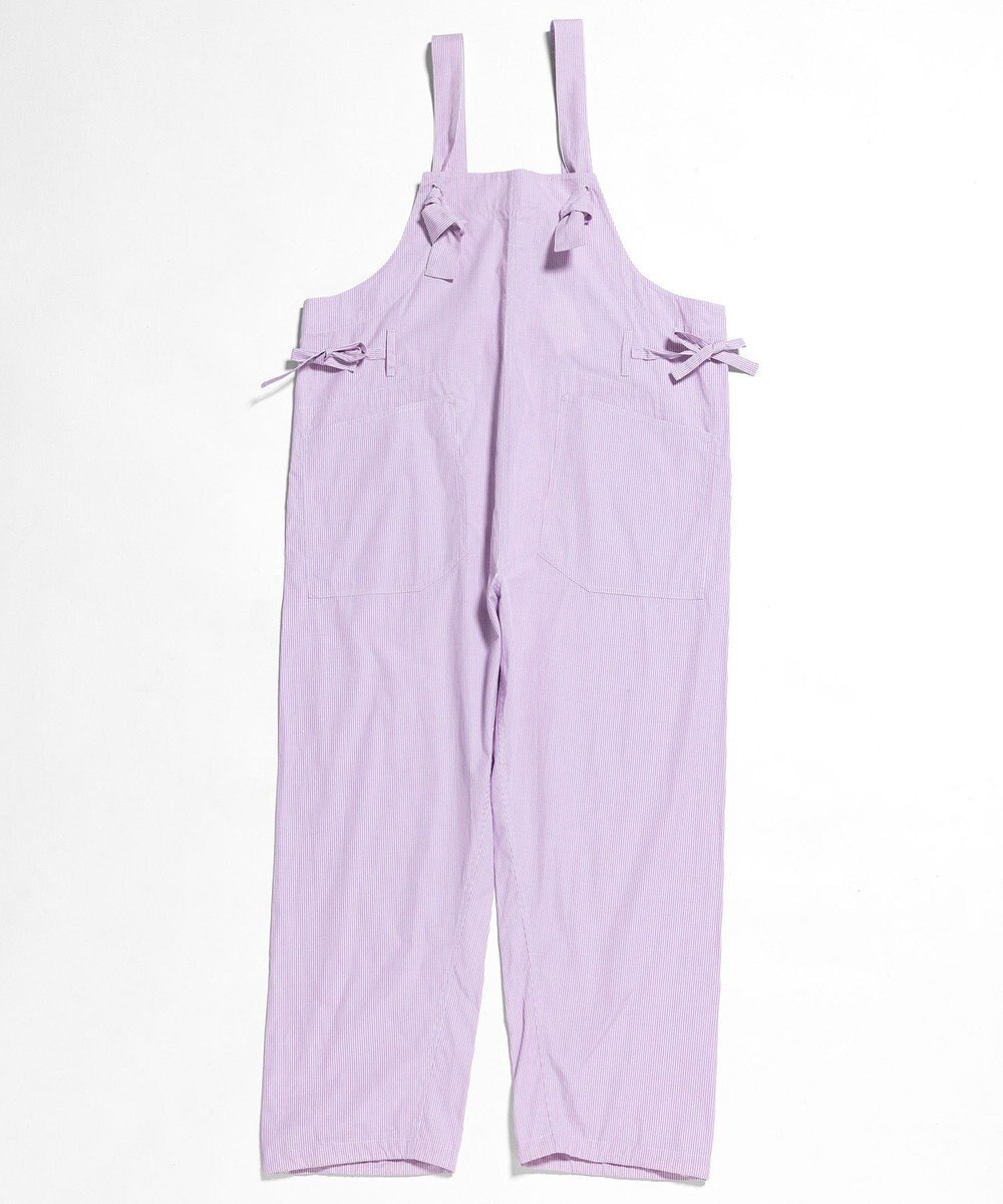 LENO  CANDY STRIPE SALOPETTES / ストライプサロペット 