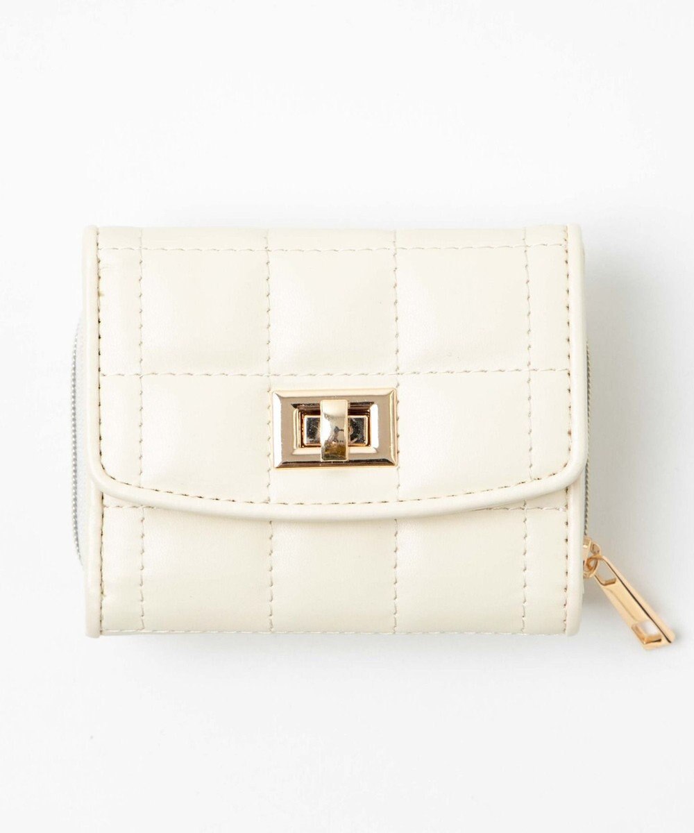 WEGO パイピングキルティングウォレット 