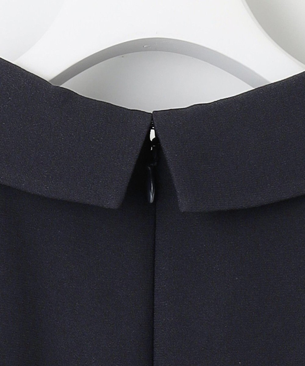 自由区 FORMAL 【お受験/セレモニーに】濃紺　洗える/衿取り外し　ワンピース+ジャケット 