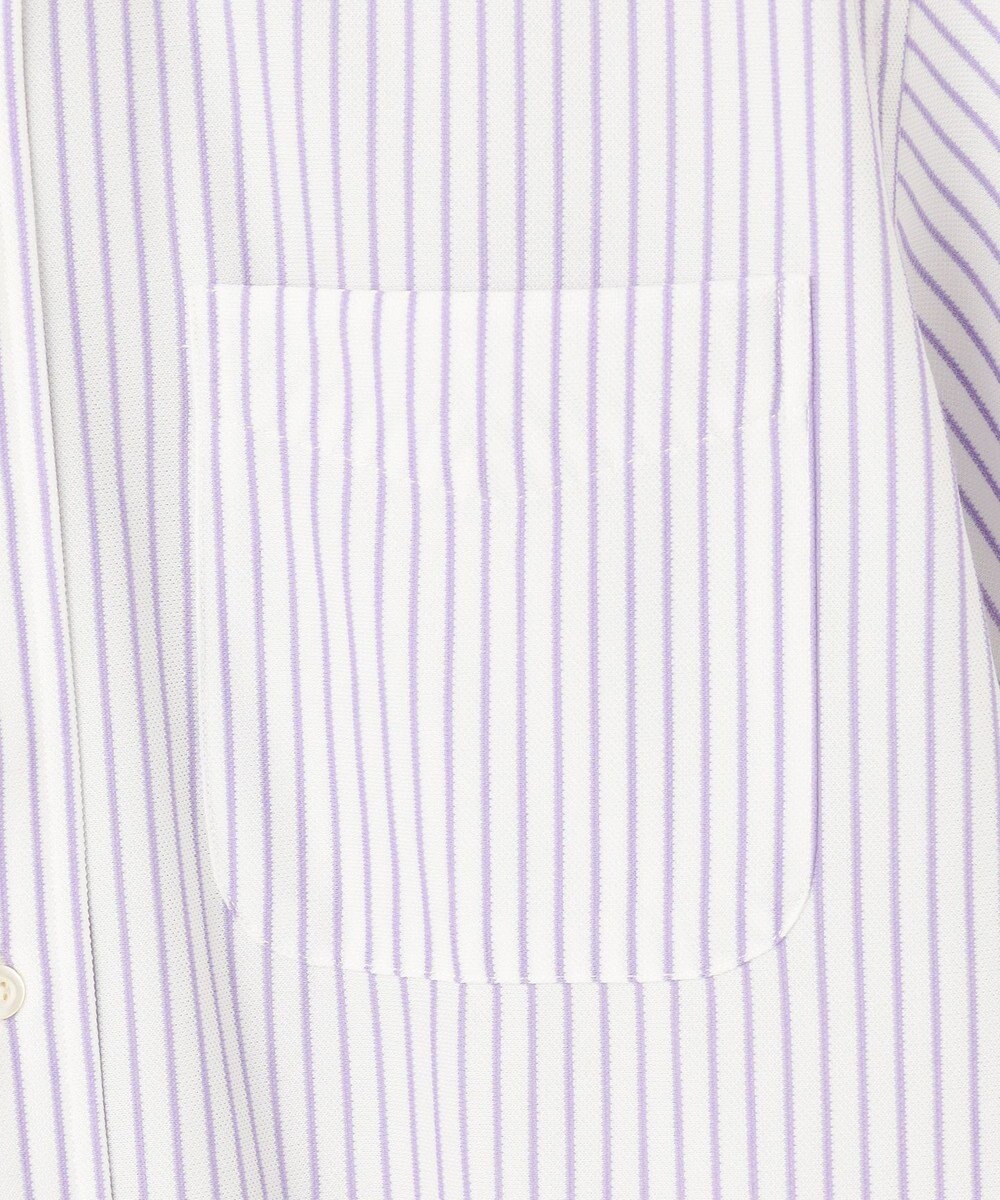 J.PRESS MEN 【KING SIZE】【夏に嬉しい高機能】カノコインレイストライプパッチポケット シャツ/B.D. 