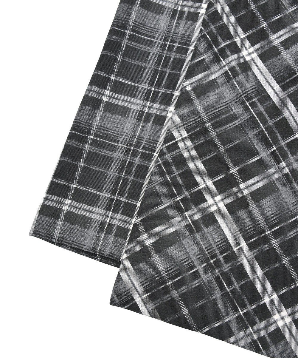 YECCA VECCA チェック柄アシメデザインスカート 