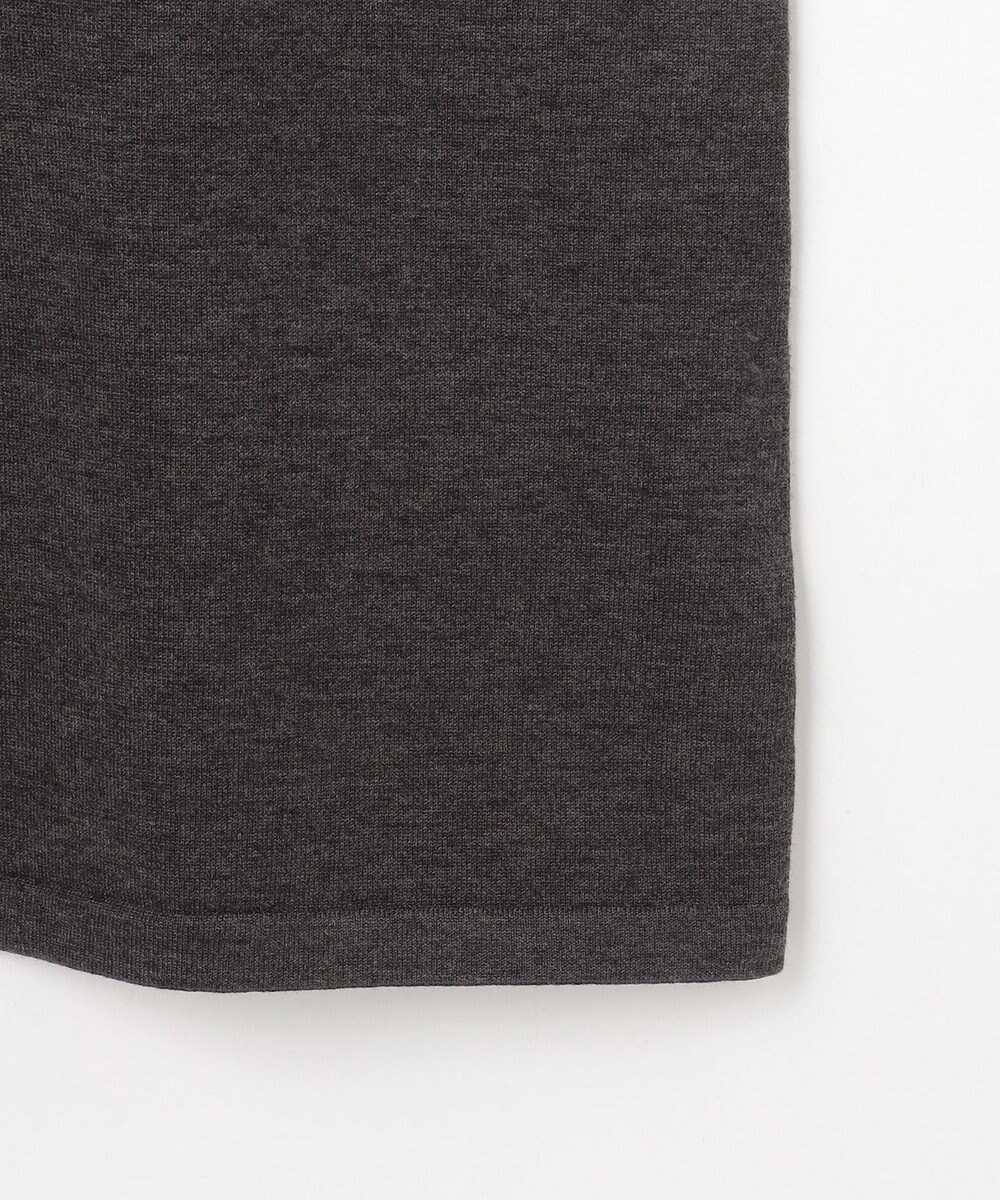 組曲 ニット襟トロンプルイユ ワンピース 