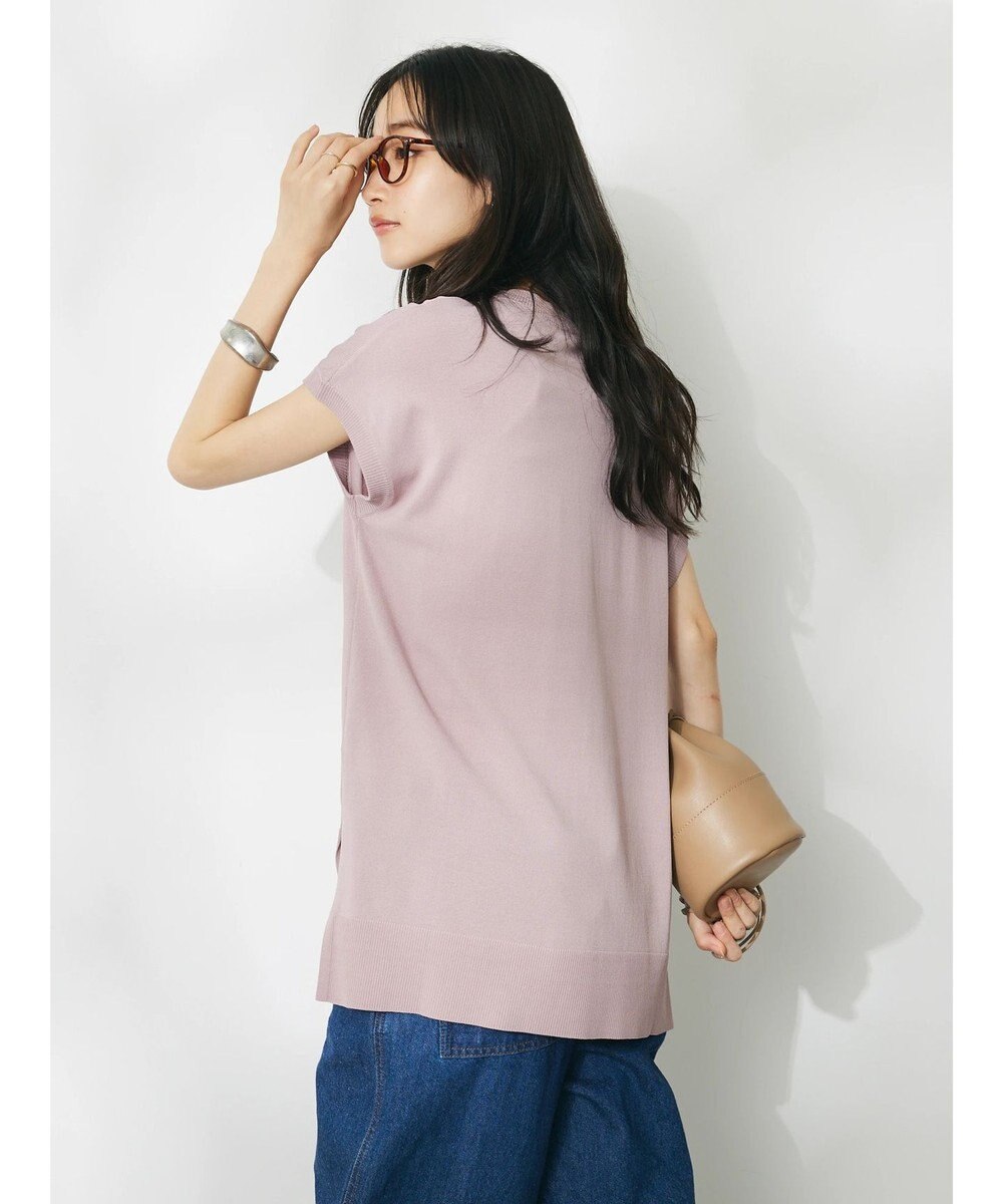 CRAFT STANDARD BOUTIQUE ＵＶカット接触冷感半袖ニットチュニック 