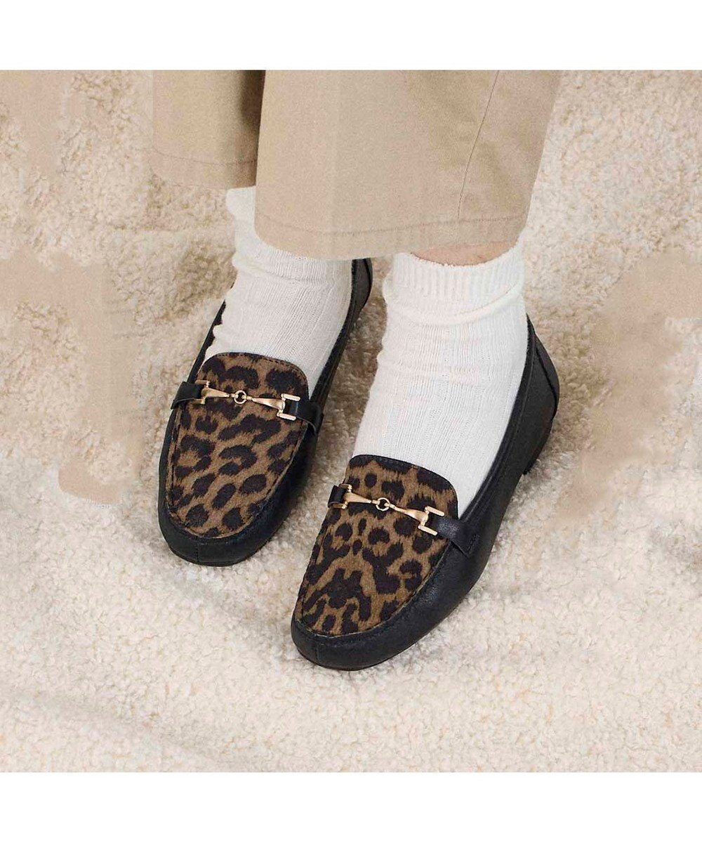 ing <ing>【3E】【サスティナブル】ビット付きモカシューズ 