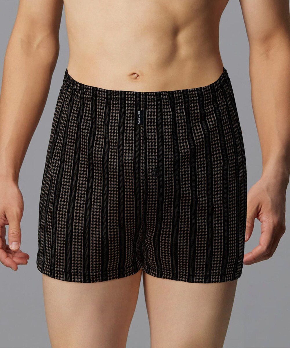 WACOAL MEN トランクス 天然由来繊維（混） しっとりなめらかな肌ざわり ニット素材 前開き GT7802 /ブロス バイ ワコールメン 