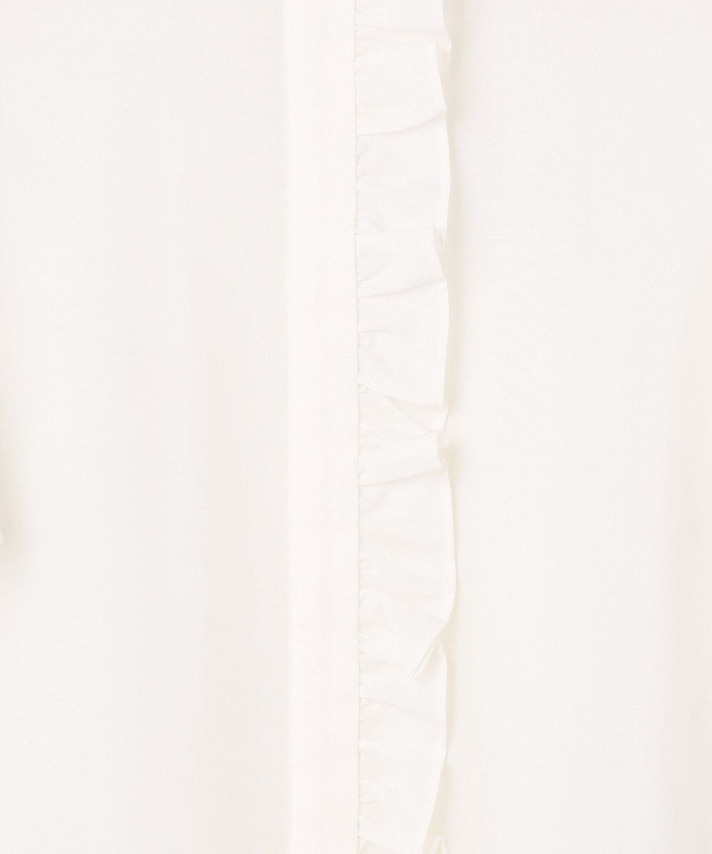 組曲 L 【先行予約】ニューリヨセルシャーティング フロントフリルブラウス 