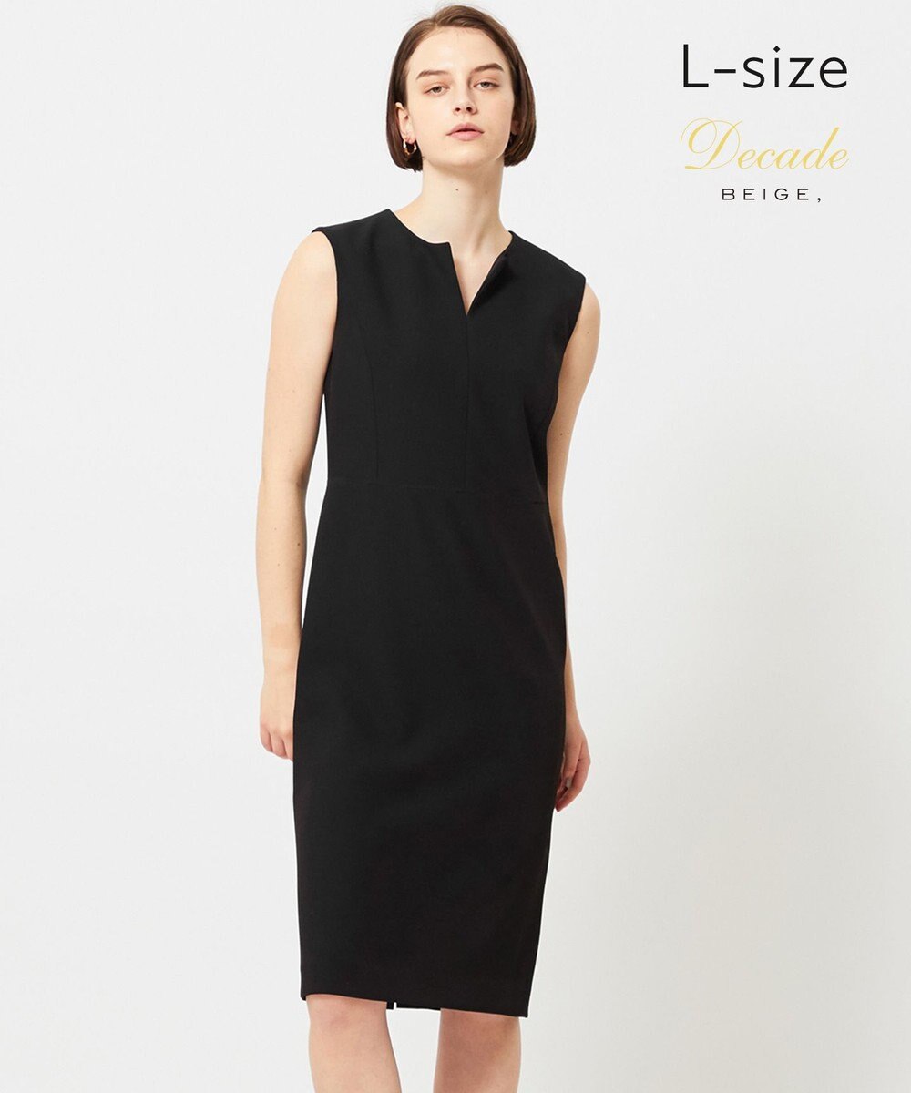 BEIGE， 【L-size】LUIZA / Iラインワンピース 