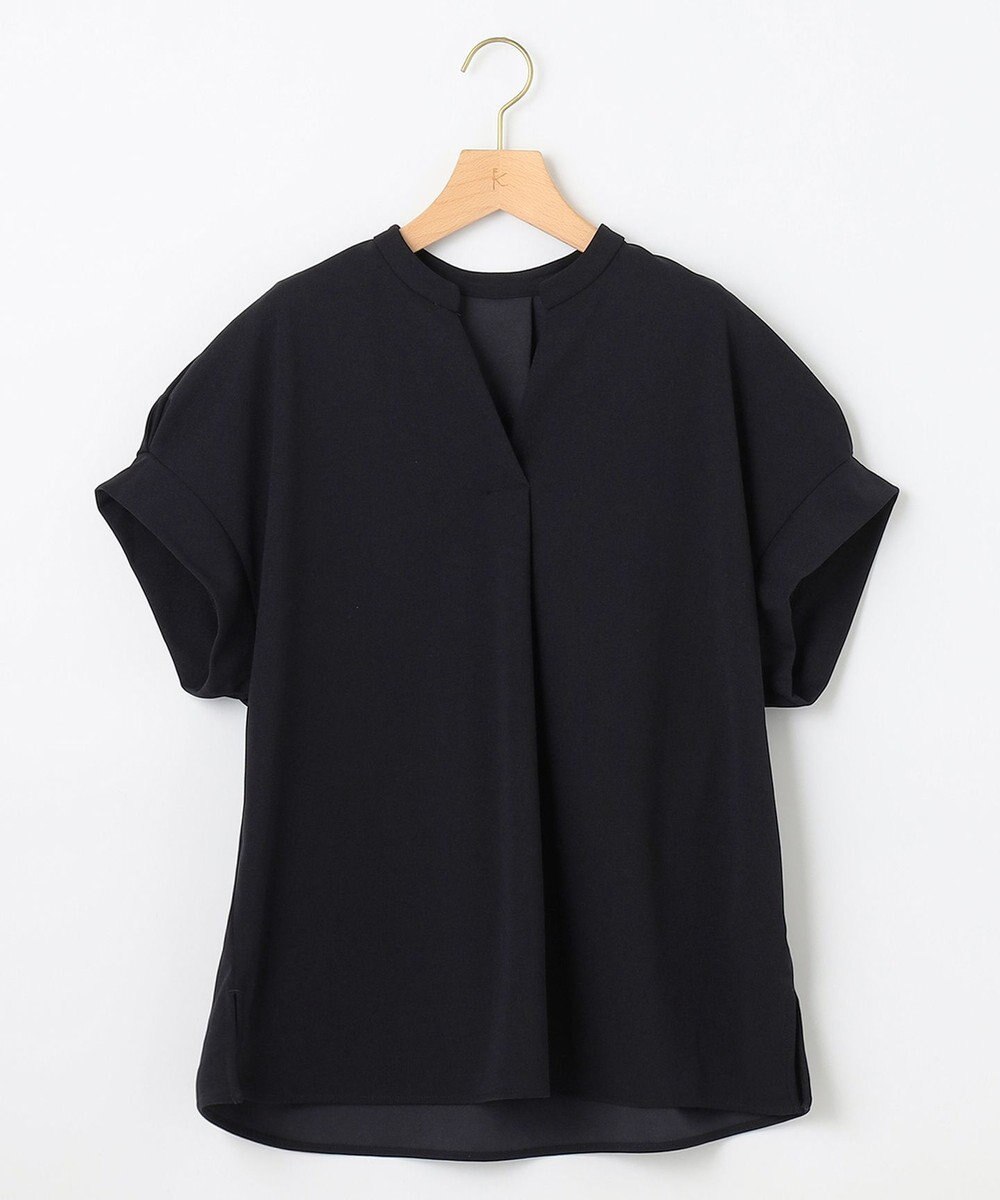 組曲 L 【WEB限定】ライトジョーゼットスキッパー ブラウス 