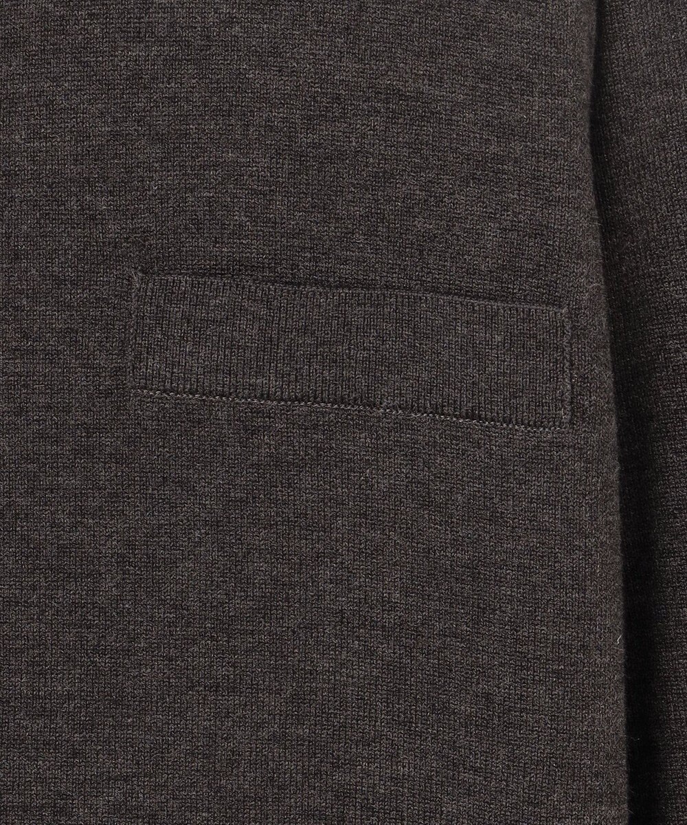 組曲 ニット襟トロンプルイユ ワンピース 