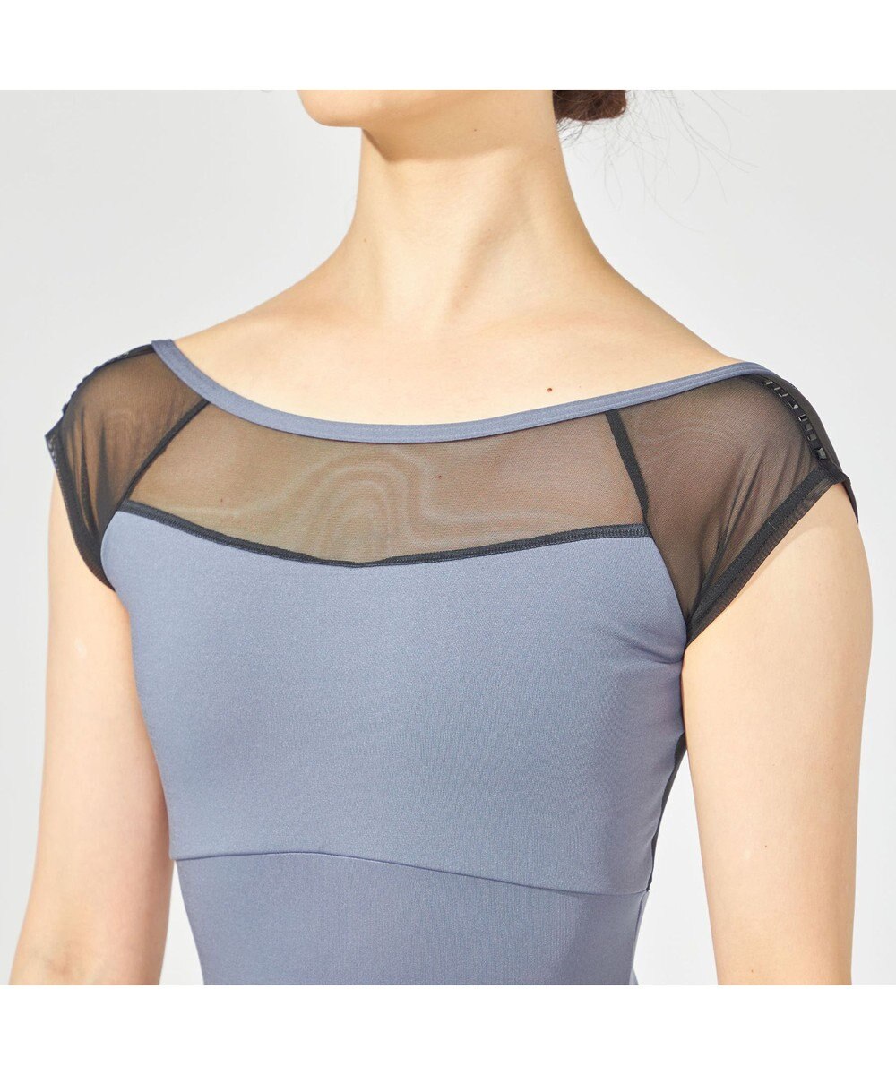 Chacott フレンチスリーブレオタード 