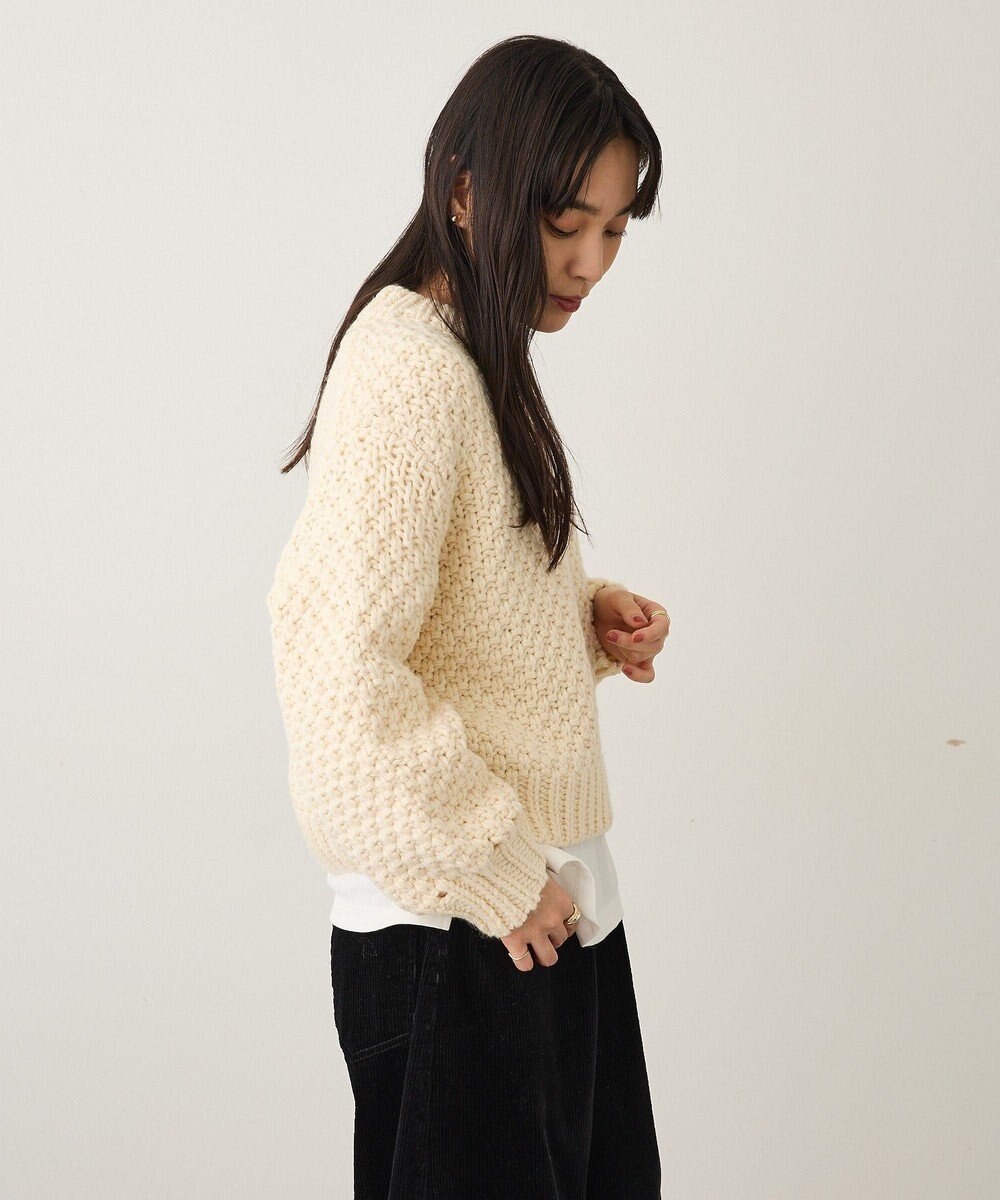 CRAFT STANDARD BOUTIQUE ローゲージカノコニットプルオーバー 