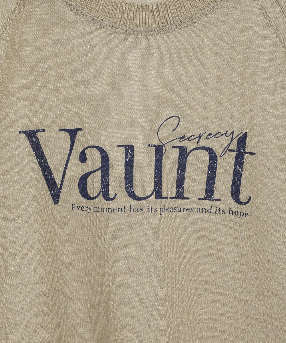 AMERICAN HOLIC プリントロゴシアーニットプルオーバー 