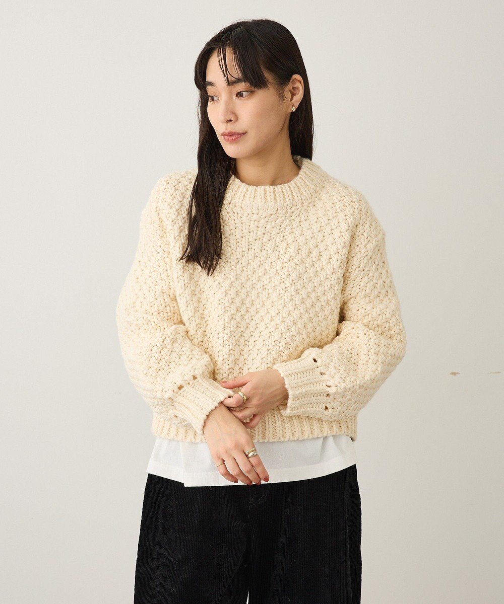 CRAFT STANDARD BOUTIQUE ローゲージカノコニットプルオーバー 