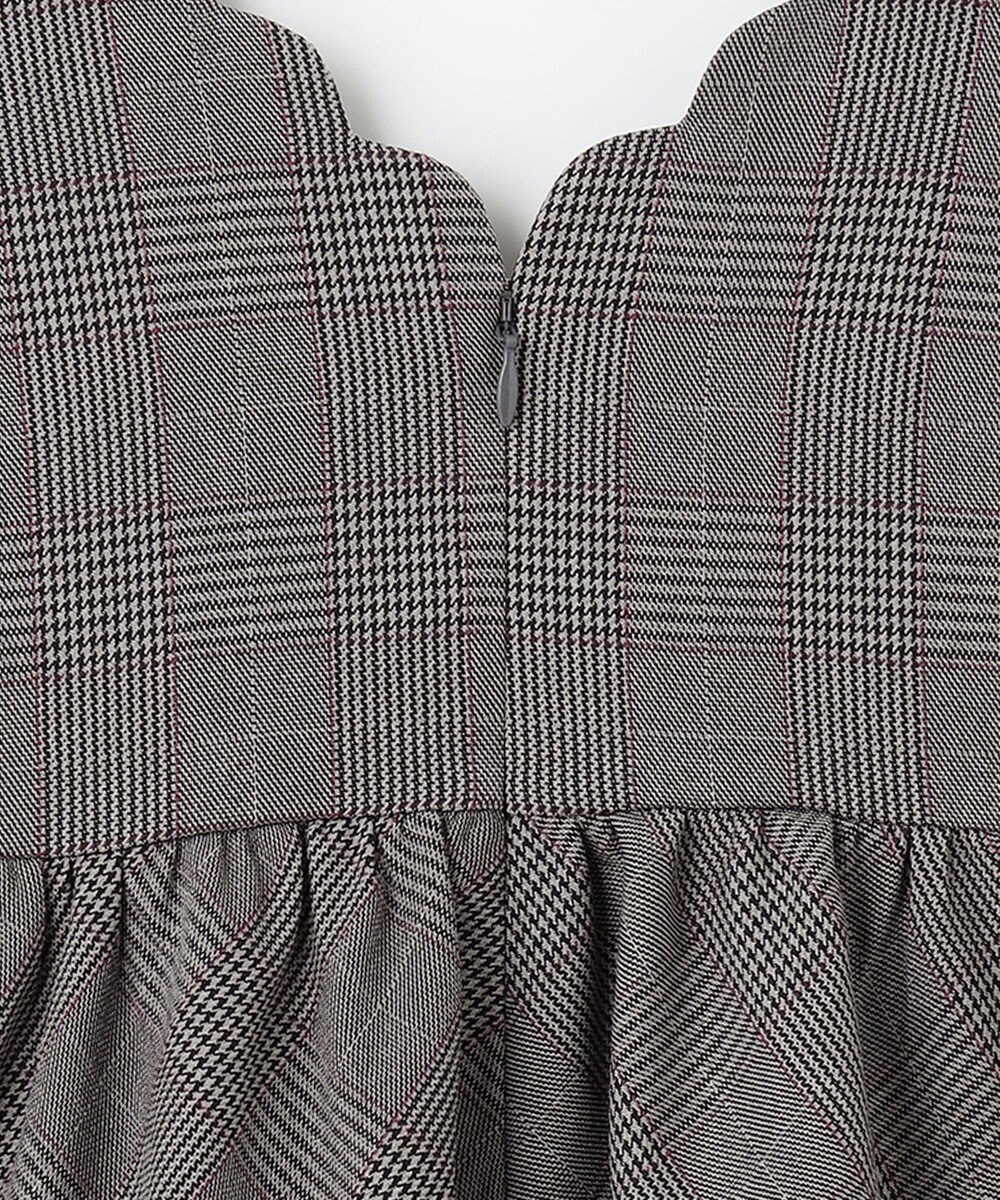 ANY KIDS チェックジャンパースカート 