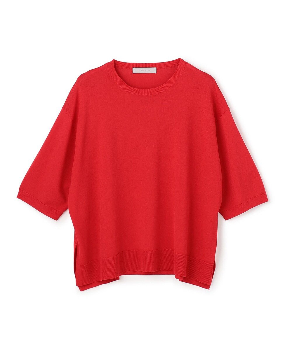 UNFILO スゴ機能美ニット ハーフスリーブ 