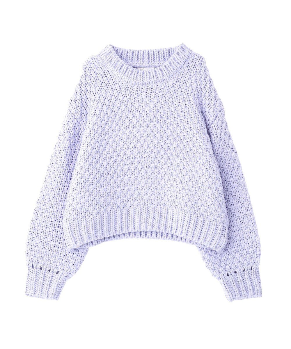 CRAFT STANDARD BOUTIQUE ローゲージカノコニットプルオーバー 