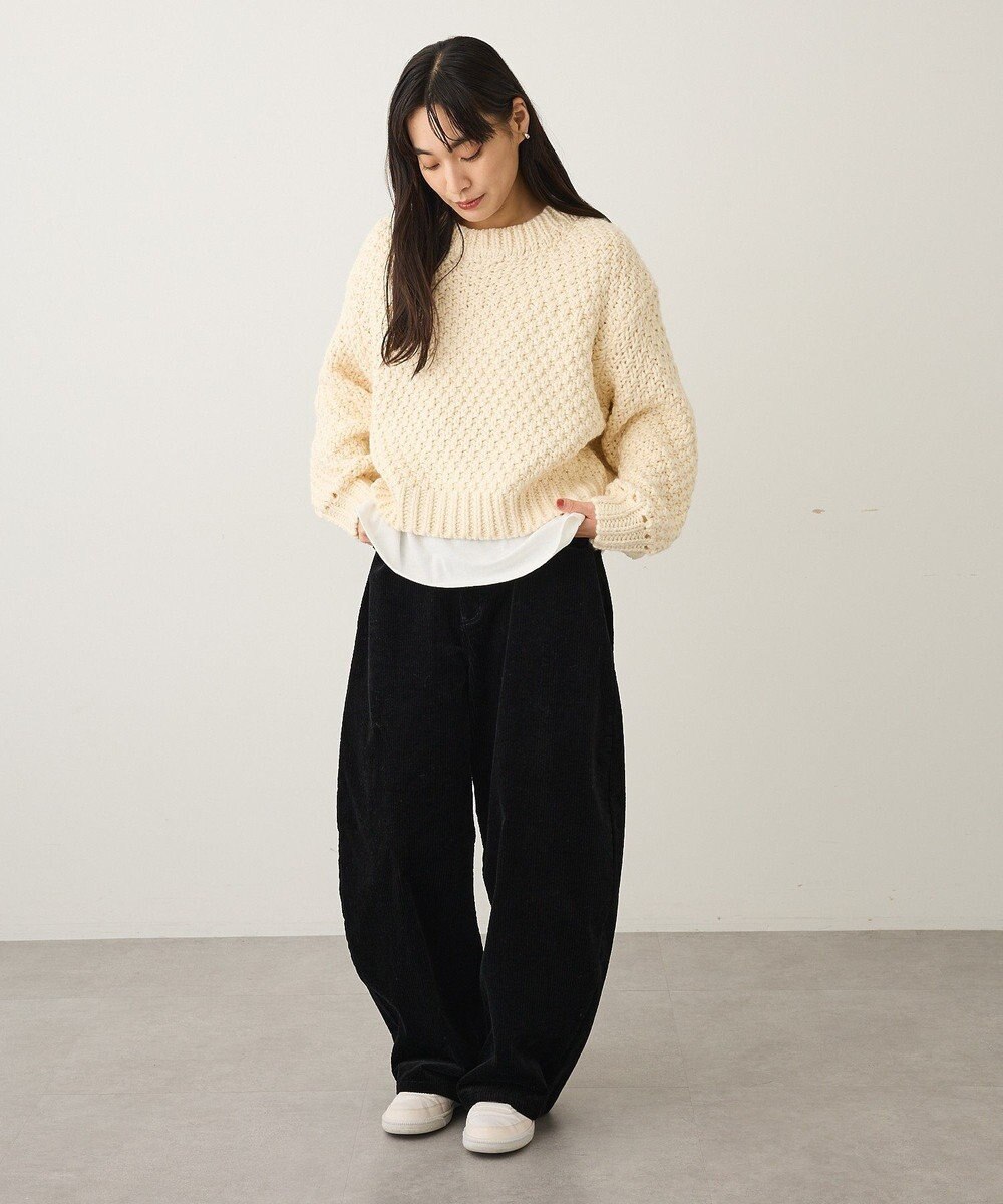 CRAFT STANDARD BOUTIQUE ローゲージカノコニットプルオーバー 