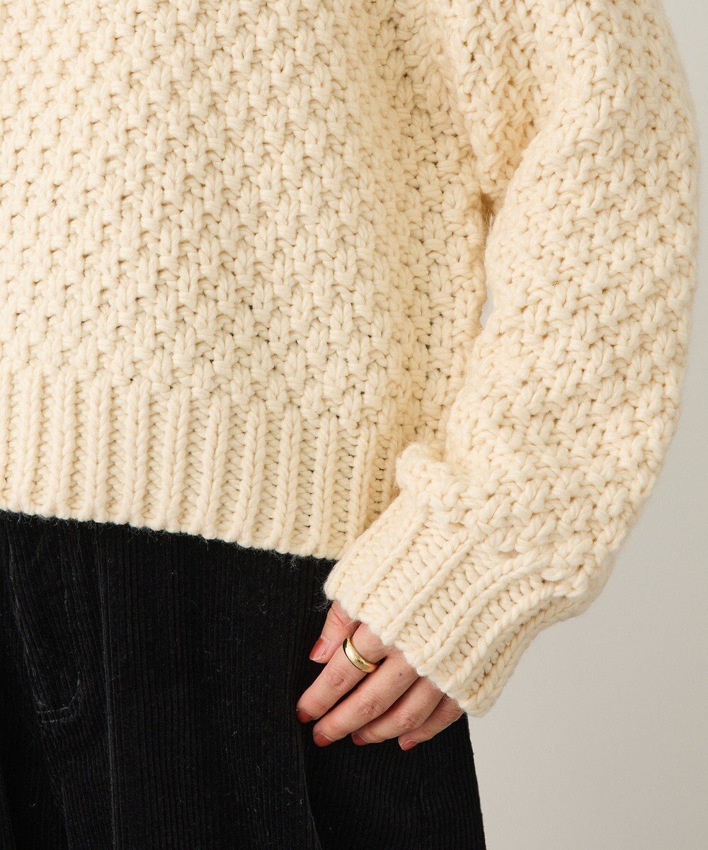 CRAFT STANDARD BOUTIQUE ローゲージカノコニットプルオーバー 